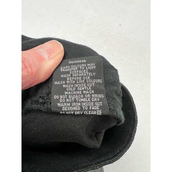 Universal Standard black jeans with sparkle size 12 NWT - Picture 6 of 8